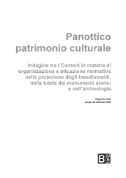 Titel_Panottico patrimonio culturale_Rapporto_IT